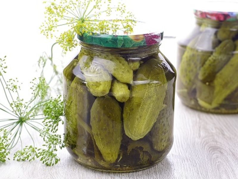 Cucumber recipe for winter in jars
